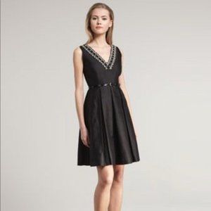NEW Kate Spade Dabney Beaded Midas Dress in Black size 6